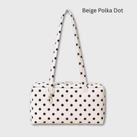 Beige Polka Dot